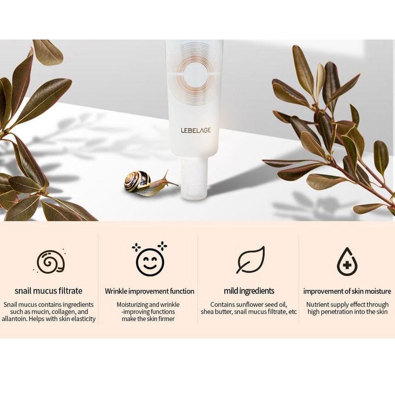 LEBELAGE - Dr. Snail Derma Eye Cream