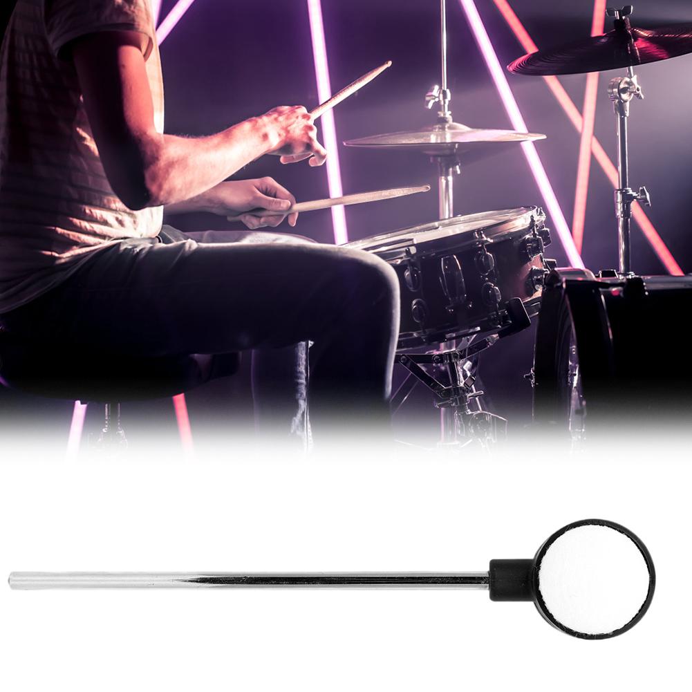 Percussion Instrument Hammer Head with Felt Head Bass Drum Beater Professional Drum Hammer for Kick Drum Percussion Instruments
