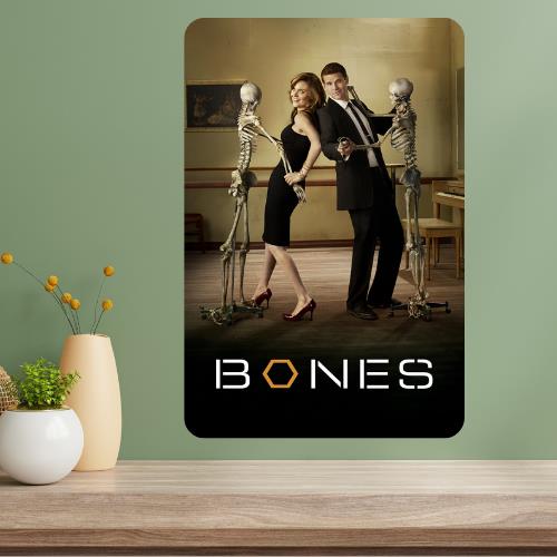 

Bones Classic TV Show Metal Poster Sign 20x30cm（7.8x11.8inch）