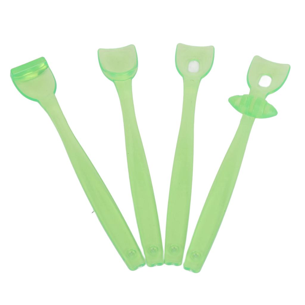 4pcs Tongue Muscle Trainer Lateralization Lifting Oral Muscle Exerciser for Language Disorders with 