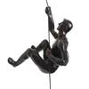 Unique Climbing Man Wall Sculptures European Style Abstract Character Pendant  Home Decor