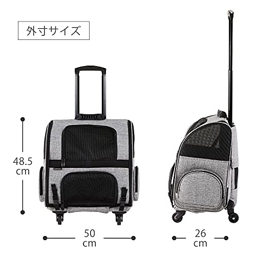 AirBuggy for Pet AIRBUGGY FITT EATH SAND AD9302 Fit Earth Sand Rolling Carrier, Foldable
