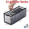 Kleiderorganizer Jeans Aufbewahrungsbox Organizerbox Kleiderschrank Kleideraufbewahrungsboxen mit Fächern Socken Unterwäsche BHs Aufbewahrung
