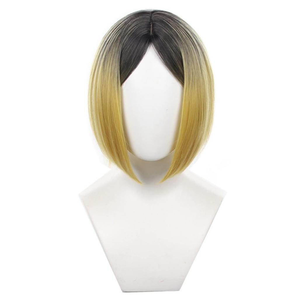 ekienn Haikyu!! Kozume Kenma Kitashinsuke Cosplay Wig, Heat-Resistant, Anime Costume, Halloween, Party, Event, Costume, Wig, Disguise, Party, Event