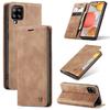 For Samsung Galaxy A42 5G CaseMe-013 Multifunctional Retro Frosted Horizontal Flip Leather Case with Card Slot & Holder & Wallet(Coffee)