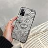 Phone Case For Xiaomi Redmi note 13 12 Pro 11S 11 10 Pro 10S 12S Redmi 10 13C 9C Scary Face Eyes Case