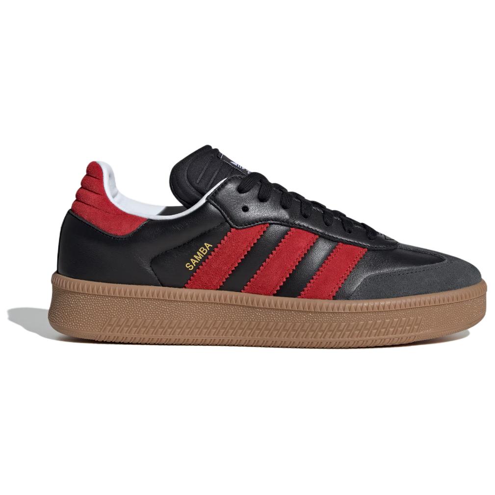 adidas Samba XLG Black Better Scarlet Gum Unisex Sneakers Core-Black Carbon IE9178
