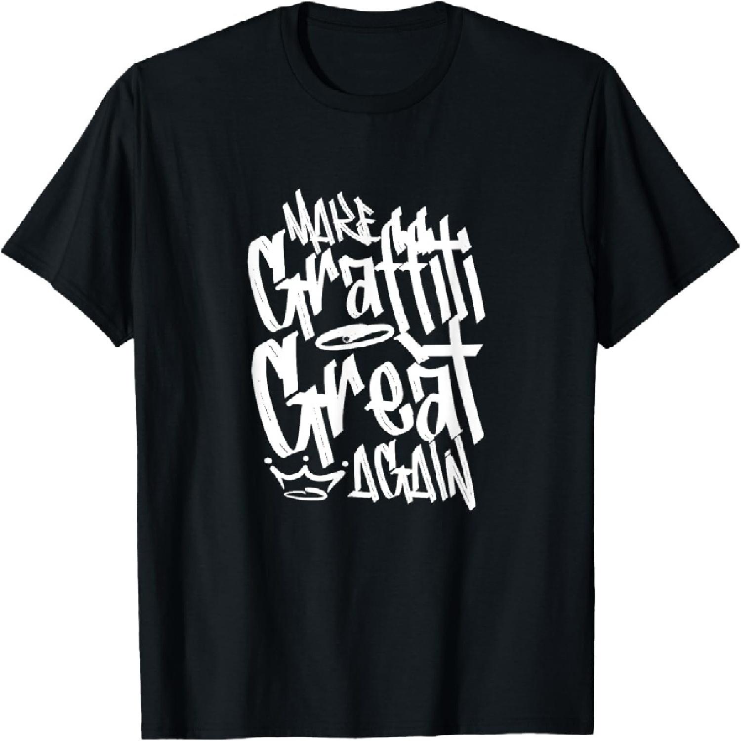 Make Graffiti Great Again Street Urban Art Tagging Spray T-Shirt XXXXXL разноцветный
