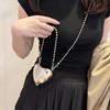 Acrylic Dinner Bag 2025 New Fashion Shiny Shoulder Bag Small Fragrance Lady Chain Mini Love Bag Tide
