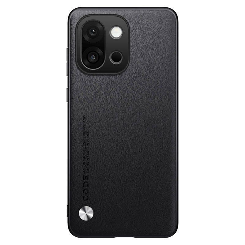 For Oneplus 15 Plain PU Leather Matte Phone Case For One Plus 15 1+15 Silicone Ultra Thin Soft Frame Shookproof Bumper Cover