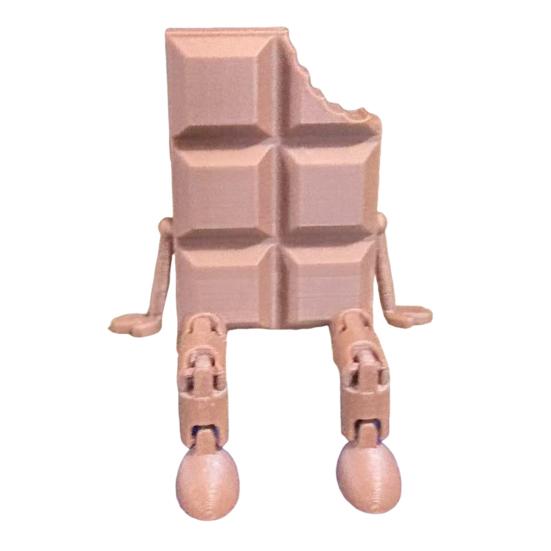 3D Printed Articulated Coffee Cup Figure, Movable Joint Desk Statue, Cute Coffee Bean Ornament, Creative Office Home Decor, Fun Birthday D
