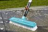 GARDENA Floor Cleaning Brush for Indoor Combi Turquoise 30cm Product Up to 25 Years Cleaning, System, Blue/White, Width, 3639-20, Warranty