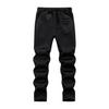[ANGELCITY] Jersey Top and Bottom Set Men's Sweatshirts Brushed Lining Outerwear Long Pants Setup Hooded Loungewear Winter Thick Cold Protection