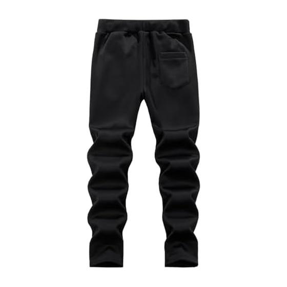 [ANGELCITY] Jersey Top and Bottom Set Men's Sweatshirts Brushed Lining Outerwear Long Pants Setup Hooded Loungewear Winter Thick Cold Protection