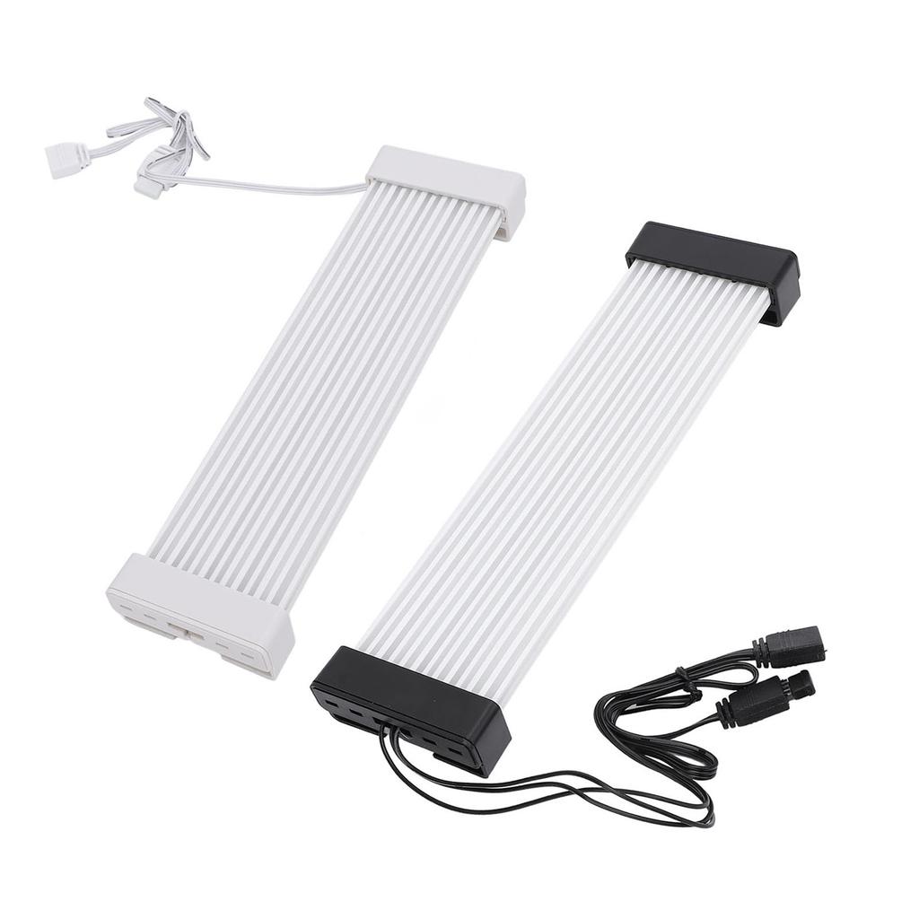 24 Pin To 24 Pin PSU Cable Extension Kit 205mm Silicone 5V ARGB Sync PC Case Decor Motherboard Graph