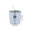 Stainless Steel Tumbler 450ml Reusable Mug Drinking Bottle for Activities Hiking Playground