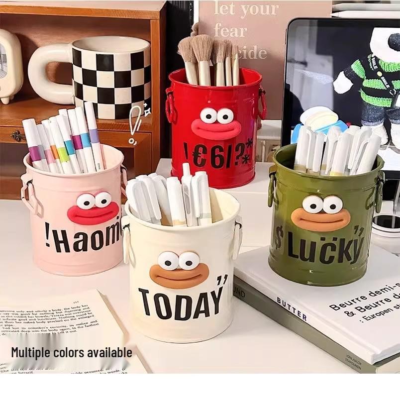 

Newcomer Exclusive: Cute Cartoon Pen Holder - Large Capacity Desktop Organizer with Free Shipping!
