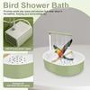 Parrot Automatic Shower Pet Bird Bath Cage Basin USB Electric Circulating Water Bird Bathtub for Lovebird Cockatiel Birds Toy