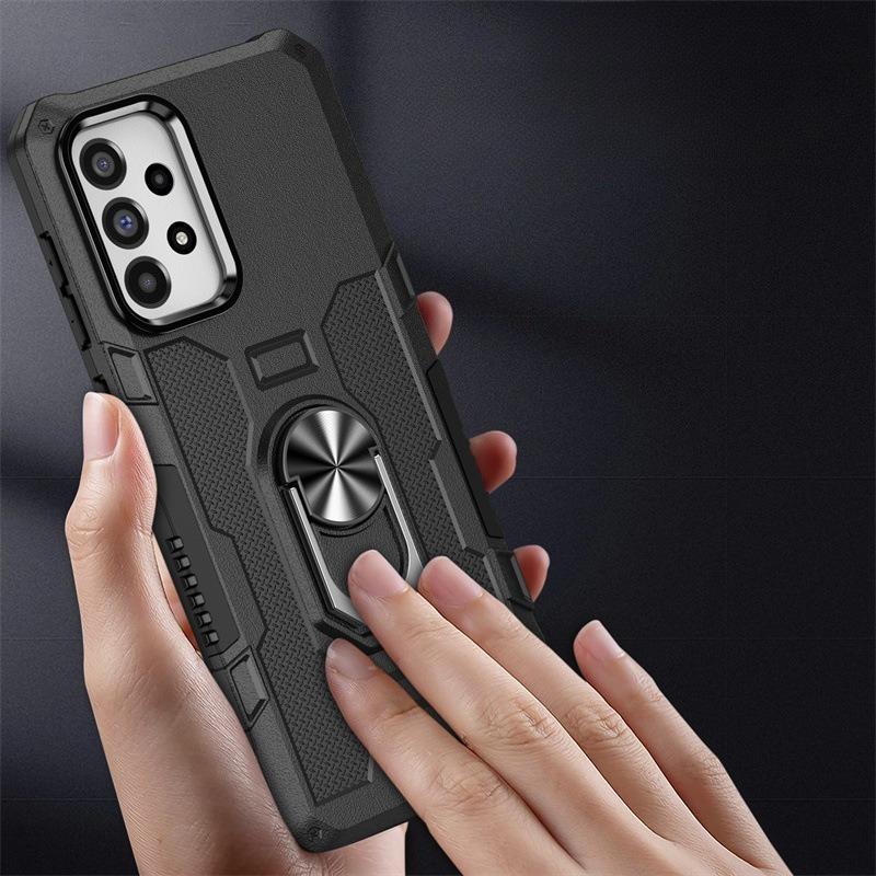 Suitable for Samsung A73 5G Magnetic Bracket Mobile Phone Case S25 Ultra Pupil Eye Ring Anti Fall Protection Case