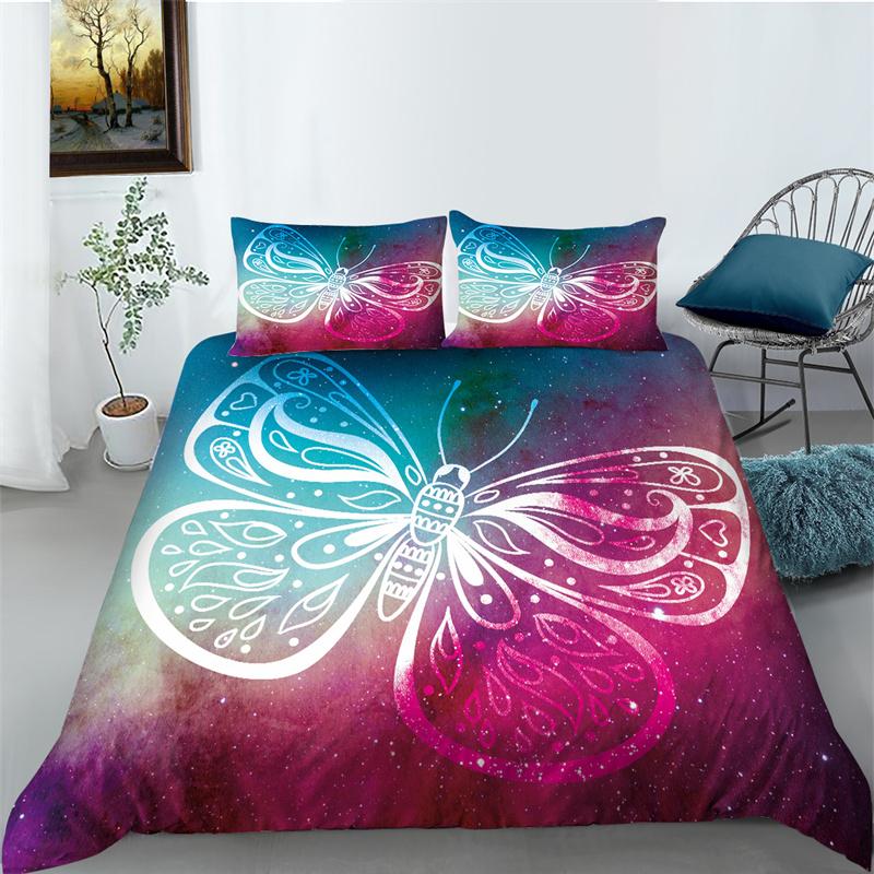 Povlak na přikrývku Oblek proti hmyzu Domácí Povlečení s povlakem na polštář 3D Povlak na přikrývku King Size Povlečení Dětská sada postelí pro dospělé