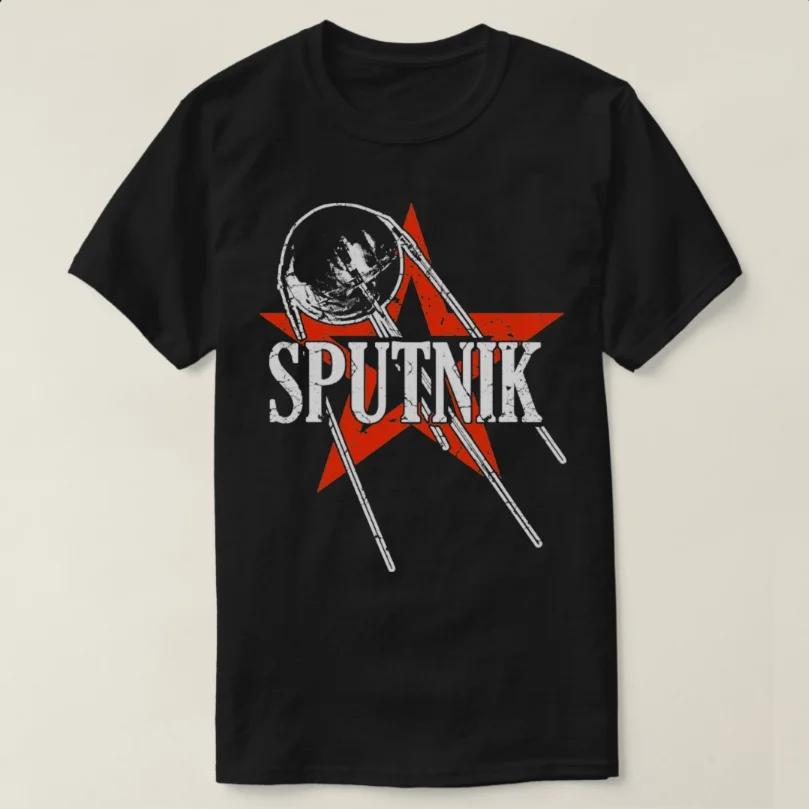 

Soviet Space CCCP 1957 Sputnik 1 Satellite TShirt 100 Cotton ONeck Summer Short Sleeve Casual Mens Tshirt Size S3XL S