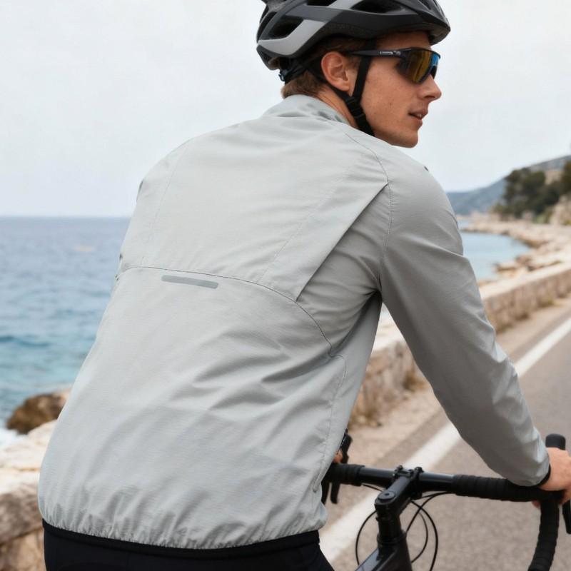 Lightweight Windproof UV-Protective Cycling Jacket Men Women Breathable Outerwear Use