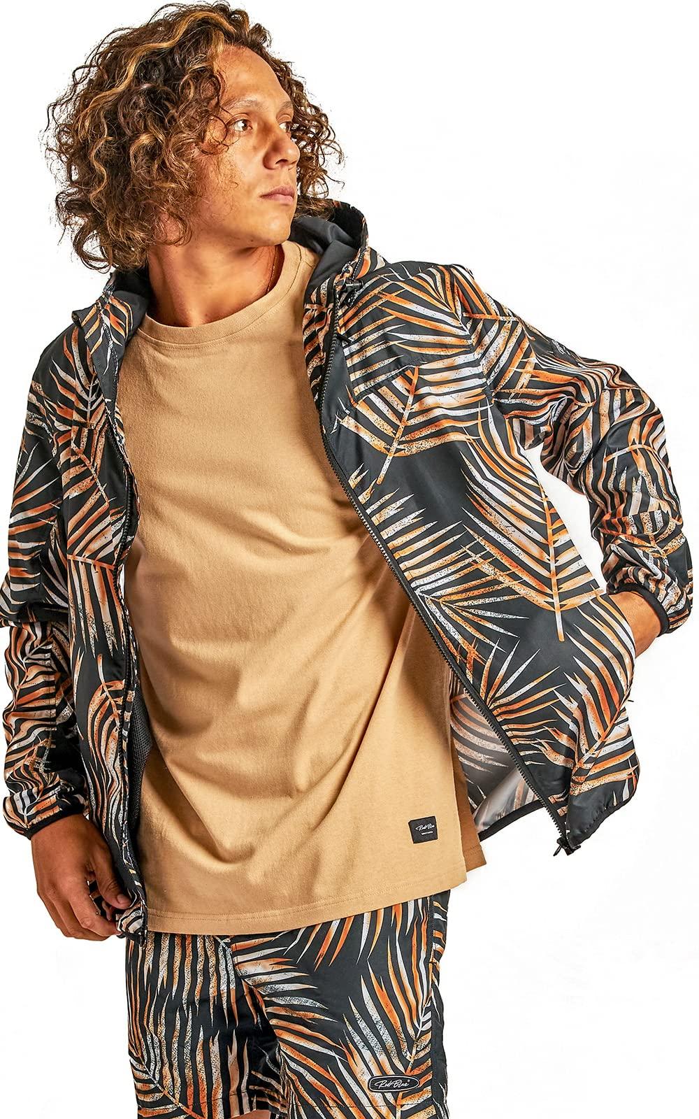 

RadBlue Mountain Lightweight Outerwear for Available in a Wide Range of Colors and Patterns Men s Water-Repellent Parka, Running, Raincoat, (L, [LEAF]