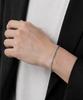 Pepperseasoning Unisex Surgical Steel Square Chain Bracelet_Silver