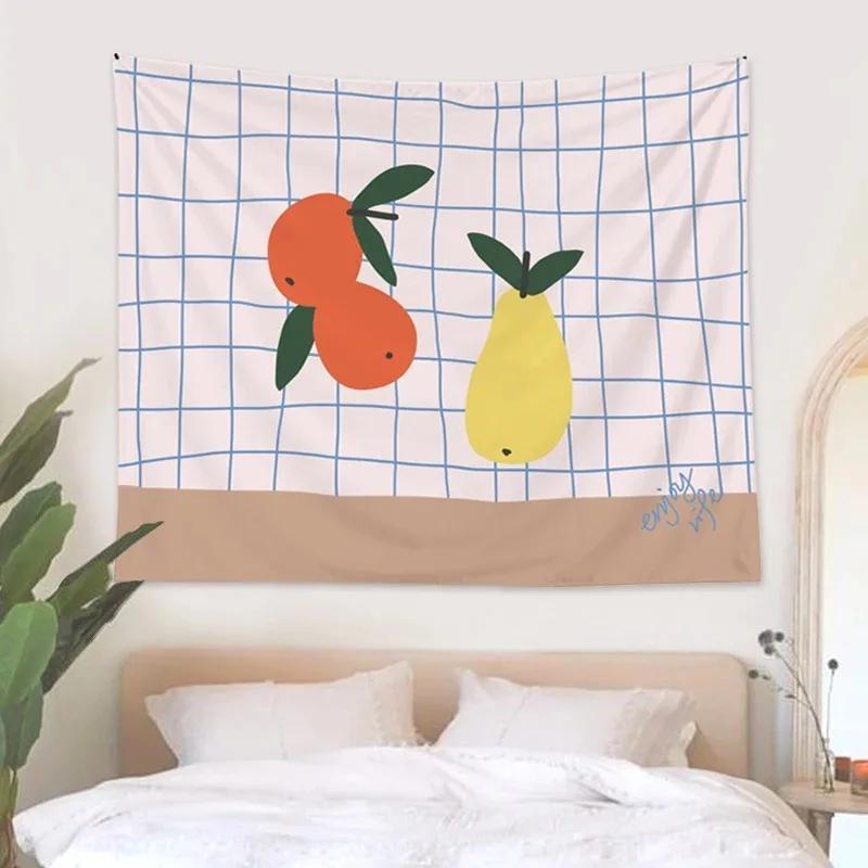 Simple Floral Background Tapestry Bedroom Living Room Tapestry Home Wall Decoration Tapestry