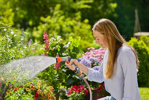 GARDENA AquaCount 18352-20 Nozzle with Flow Meter, Gray. Product Warranty: Up to 5 Years.