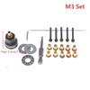 Rivet Nut Tool Kit with Mandrel M3 M4 M5 M6 M8 M10 M12 Threaded Insert Nutsert Set Assorted Sizes for Furniture Fixing Plumbing