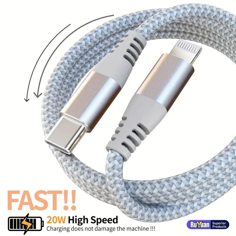 Certified for IPhone 14 13 12 11 Type C To Lightning Fast Charging Cable for IPad Charging Data Transmission Cable