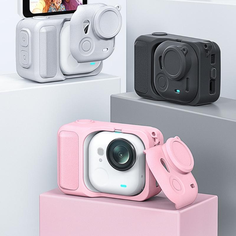 Ultra Thin Protective Skin for GO Ultra Action Cameras Precise Fit AntiScratch Includes Detachable Straps