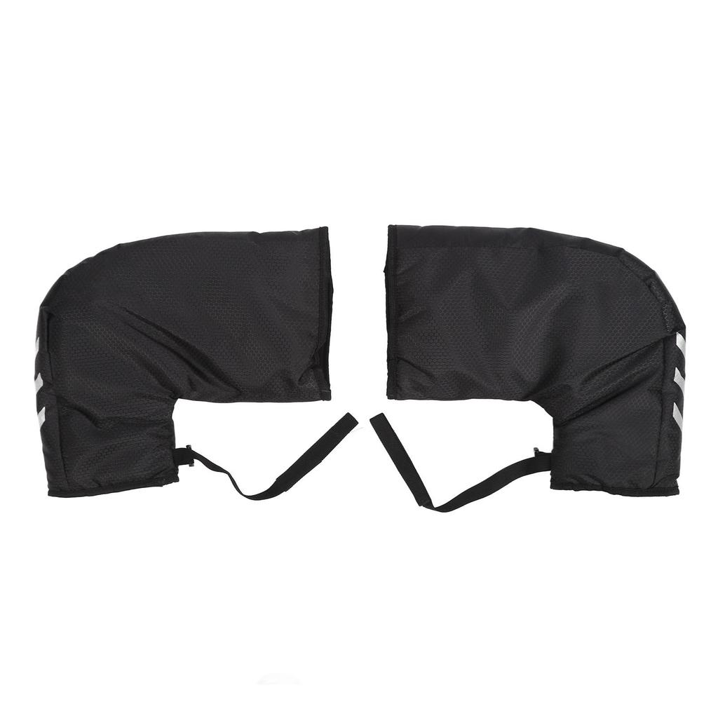 Reflective Bike Handlebar Mittens Autumn Winter Bar Mitts Cold Weather Bicycle Gloves for Mountain Bike Outdoor Night