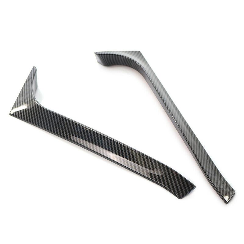 Pro VW Golf 6 MK6 GTI GTR GTD 2008-2012 Zadní boční spoiler na okno Canard Canards Splitter Dekorace exteriéru vozu Plastový levý pravý