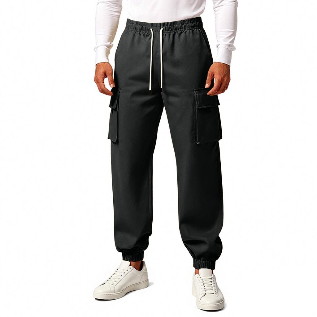 Men's Fashion  Leisure  Middle Waist  Long Style  Casual Pants