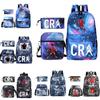 Cr7 Children's Backpack Set With Breathable Comfortable Straps And Letter Print