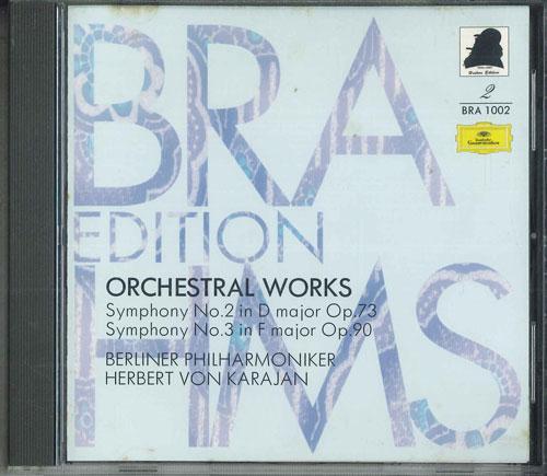 

CD HERBERT VON KARAJAN - Orchestral Works2 BRA1002 POLYGLAM Japan Classical Used