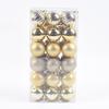 Trendy 36pcs Christmas Hanging Bauble Xmas Tree Balls In Styles