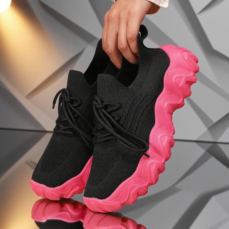 Women'S Sneakers Breathable Trendy Road Running Shoes Anti Slip Fashionable Versatile Tenis Feminino De Mujer Baskets