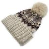 Color Contrasting Casual Beanies Solid Color Unisex Cap Soft Warm Knitted Hat  For Women