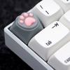 Silicone CatPaw Keycaps Quiet Typing Comfortable Soft Touch AntiSlip Caps for Gaming and Office Keyboards