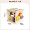 Color Shape Sorter Toy Sorting Matching Box Sensory Object Recognition Gifts Fine Motor