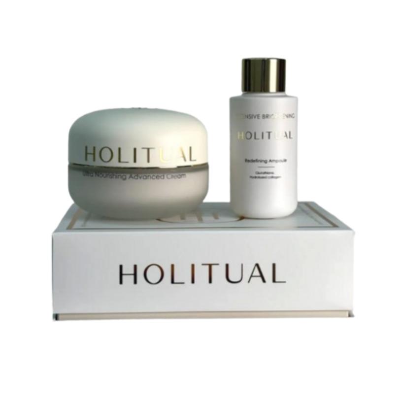 HOLITUAL Nourishing Advanced Cream 80ml&Redefining Ampoule 30ml Set Korea Beauty