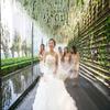 12 TEILE/SATZ Künstliche Blumen Seide Glyzinien Rebe Hängende Blume für Hochzeit Garten Floral DIY Wohnzimmer Büro Dekor