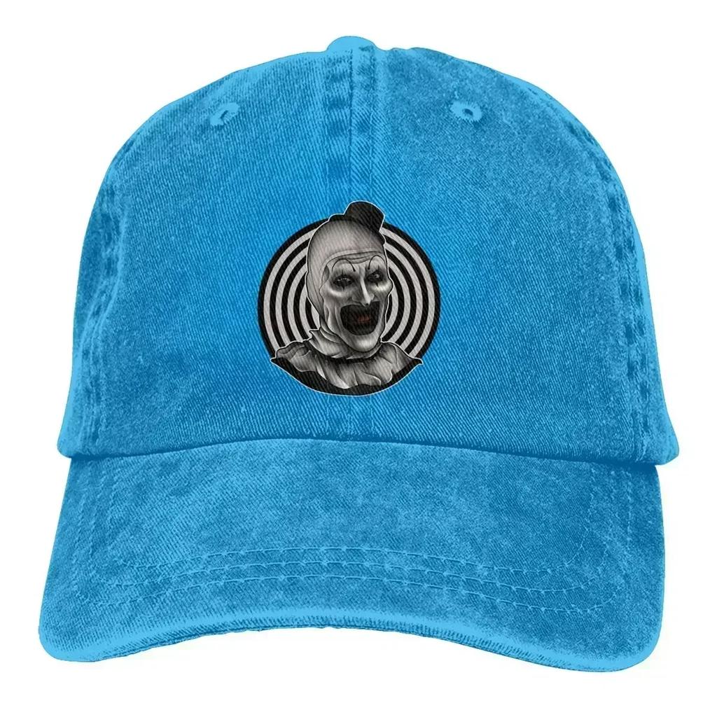 Art The Clown Classic Baseball Caps Peaked Cap Terrifier Horror Films Sun Shade Hats For Men