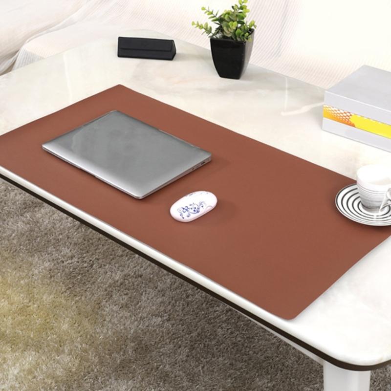 60x40cm Leather Desk Pad Water Resistant Desk Protective Covers Table Mat for Computer Keyboard Laptop Desk Accessories