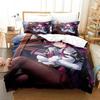 Anime Honkai Star Rail Bedding Set Duvet Cover Bed Set Quilt Cover Pillowcase Comforter King Queen Size Boys Adult Bedding Set