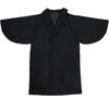 Japanese style coat with loofah dolman wool size for women [KYOETSU] collar, sleeves, blend, 6, (M, black)