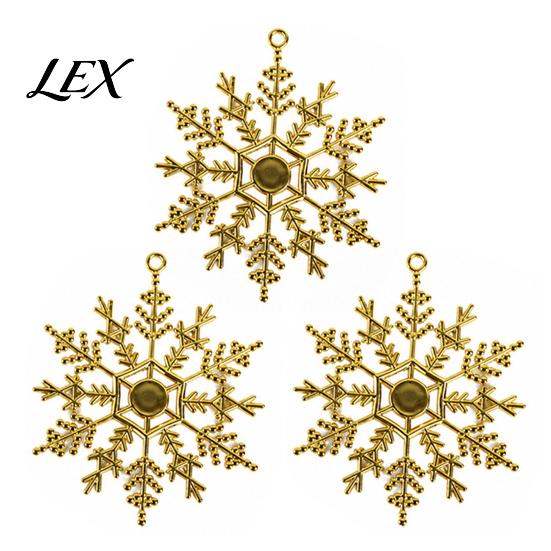 Decorative Ornaments for Christmas Season 3Pcs Tree Snowflakes Ornaments, 10cm Glitter Hanging Plastic Snowflake Reusable Holiday Party Window Display